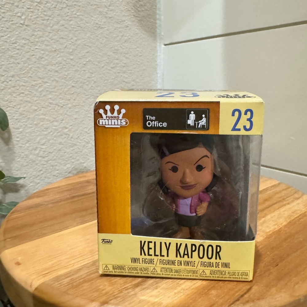 NWT Funko mini The Office “Kelly Kapoor” figure number 23